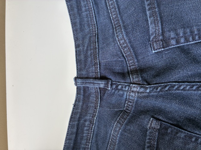 Trousers after alteration