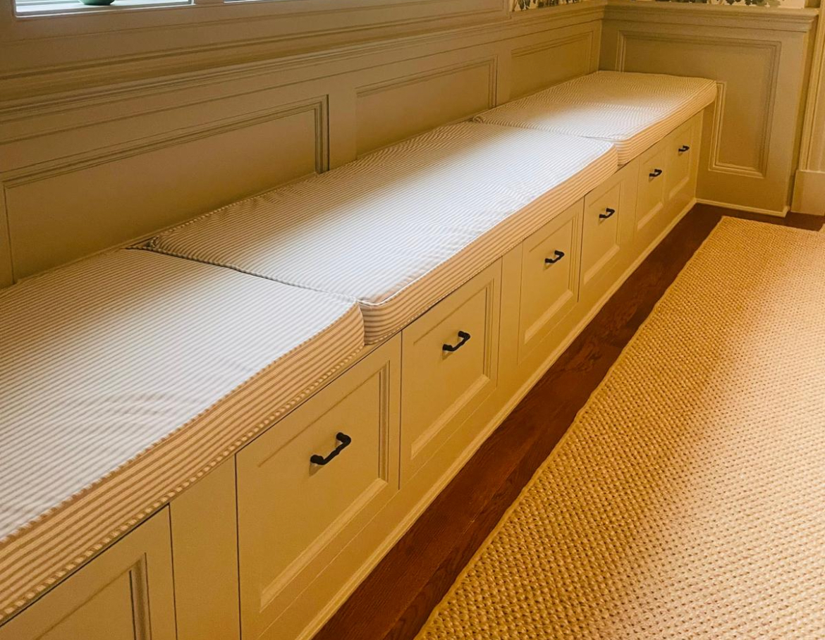 Window seat pillow
